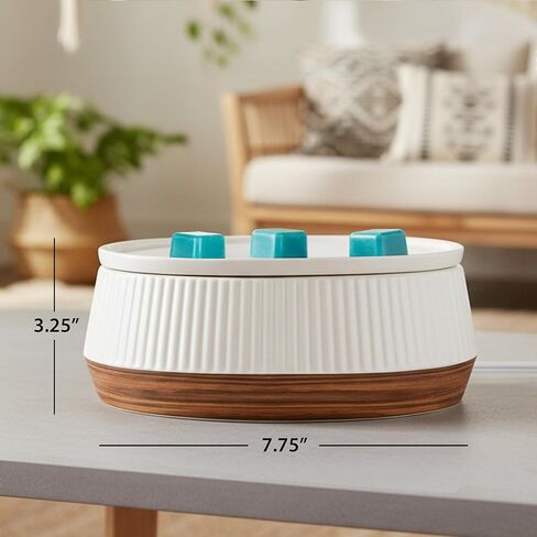 Scentsationals Wax Melt Warmer, for Scented Wax Melts - Wooded Dream - Fragrance Warmer for Cubes and Tarts in Saudi Arabia