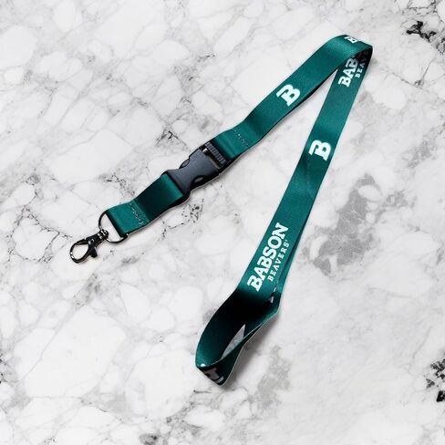 Desert Cactus Babson College Lanyard Beavers Car Keys ID Badge Holder Lanyard Keychain Detachable Breakaway Snap Buckle (Green) in Saudi Arabia