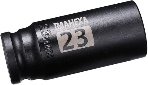 1/2" Square Drive Impact Socket,Deep 1-1/8Inch SAE Sleeve,CR-MO Hex Point for Convenient Disassembly of Axle Nuts in Saudi Arabia