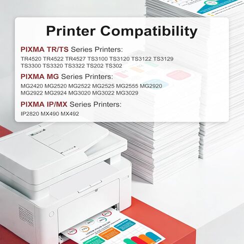خرطوشة حبر سوداء متوافقة 245XL بديلة لـ Canon PG-245 XL PG245 (عبوة من قطعتين) لـ Canon MX490 MX492 MG2522 TR4520 TR4500 TS202 TS3322 TS3122 iP2820 MG2520 MG2922 MG2520 TR4522 TS3300 PG245 in Kuwait