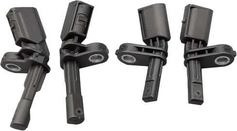 مجموعة مستشعر سرعة العجلات ABS، أمامي وخلفي يسار يمين لسيارة VW Passat Jetta Tiguan Beetle GTI EOS Golf CC Audi A3 TT 2006-2018، 4 عبوات in Kuwait