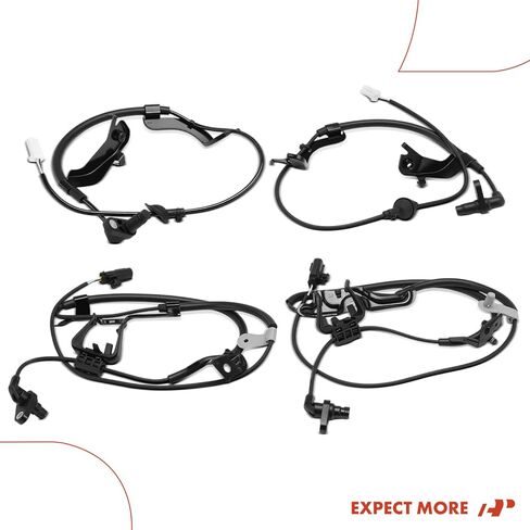 حساس سرعة العجلات الأمامية والخلفية ABS 4 قطع A-Premium متوافق مع موديلات تويوتا - سيينا 2011-2020 in Kuwait
