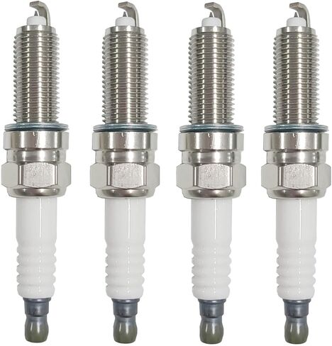 18849-11070/1884911070 Spark Plug Set of 4 – Exact Fit for Hyundai Elantra/Sonata/Tucson & Kia Forte/Sorento/K5, Direct NGK SILZKR7E11 Replacement, OEM Performance, Easy Installation in Saudi Arabia