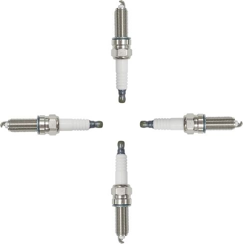 18849-11070/1884911070 Spark Plug Set of 4 – Exact Fit for Hyundai Elantra/Sonata/Tucson & Kia Forte/Sorento/K5, Direct NGK SILZKR7E11 Replacement, OEM Performance, Easy Installation in Saudi Arabia