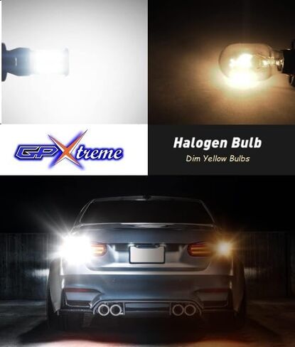 4 Pcs of 168 194 2825 912 921 W5W T10 T15 9 - SMD LED Replacement Bulbs For Car Parking Lights, Backup Lights and License Plate Lights, White GP Xtreme in Kuwait