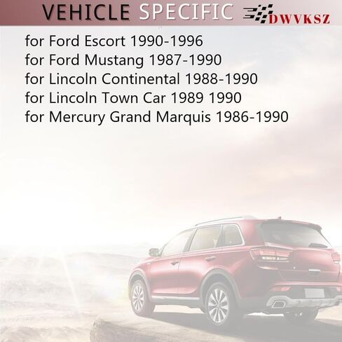 1 قطعة مصباح إيقاف السيارة استبدال المقبس # E8PZ13411D ، 2886F لفورد موستانج 2.3L 1987 1988 1989 1990 ، ل موستانج 5.0L 1987 1988 1989 1990 ، ل لينكولن تاون كار 5.0L 1989 1990 in Kuwait