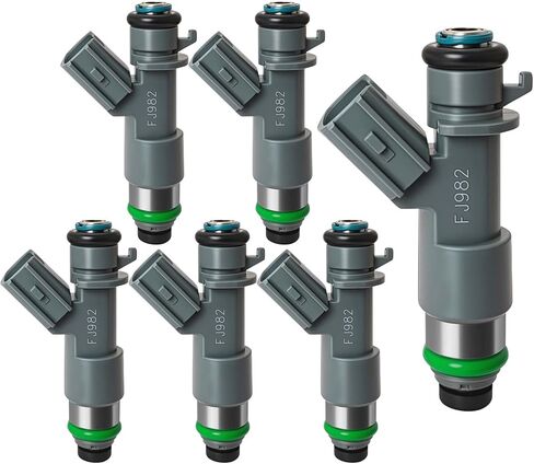 حاقن الوقود YLATG لـ Acura: MDX 2008-2020، RL 2008-2012، TL 2008-2014، ZDX 2010-2013، RDX 2013-2018، TSX 2010-2014، 3.5L V/3.7L V6.For Honda: Crosstour 2010-2012، أكورد 2008-2016 3.5 لتر V6.OEM #FJ982 (6 قطع) in Kuwait