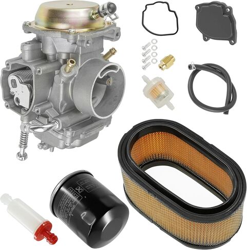 طقم فلتر هواء كالتريك ومكربن ​​متوافق مع بولاريس ماغنوم 425 2x4 4x4 1995-1998 ماغنوم 425 6X6 1996-1997 in Kuwait