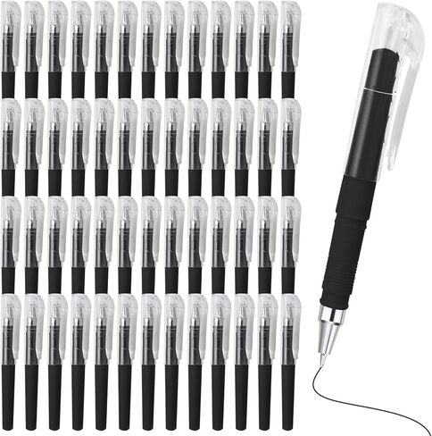 50 Pcs Mini Gel Pens Bulk 5 Colors Small Pocket Pens with Cap Smooth Writing Compact Pens for Business Office School Travel Journal Supplies (Macaron) in Saudi Arabia