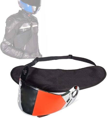 Motorcycle Lens Storage Bag Carrying Bag Portable Lightweight Sturdy Protection Bags Sun Visor Bag for Adults Men Women in Kuwait