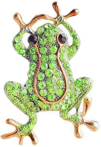 Rhinestone Vivid Animal Brooch for Women And Men Unisex Pin Crystal Design Jewelry Personality Lapel Backpack Badge Hat Bag Winter Coat Decoration Accessories in Saudi Arabia