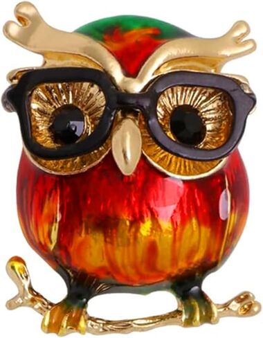 Rhinestone Vivid Animal Brooch for Women And Men Unisex Pin Crystal Design Jewelry Personality Lapel Backpack Badge Hat Bag Winter Coat Decoration Accessories in Saudi Arabia