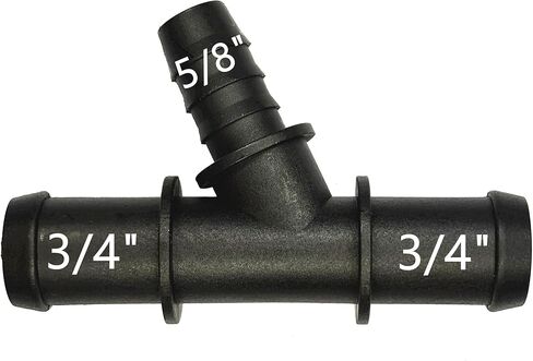 3/4" x 3/4" x 5/8" Straight Joint Fitting,Radiator Coolant Hose 3 Way Connector,Heater Lap Y-Joint,Water Pipe Splitter Kit for Chevrolet,Ford,Ram,GMC,Jeep,Cadillac,Dodge,Chrysler,Audi,Benz,BMW,VW,19mm in Kuwait