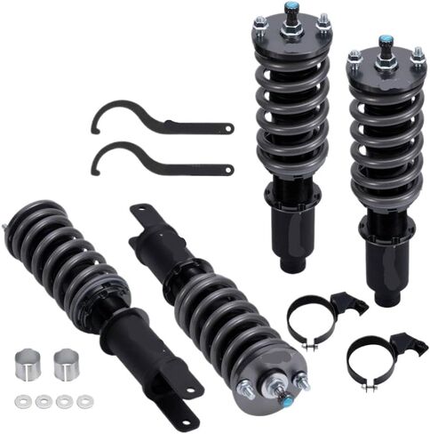 Rear Coilover Suspension Struts Compatible with Civic EJ EK EM CR-X ED EE EF and Integra DC2 DC4 1989–2001 in Kuwait