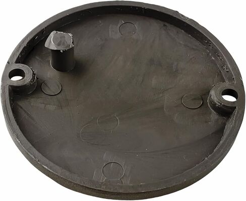 RedCap Right Side Round Engine Clutch Cover Plate - Specifically Designed for Lifan Zongshen Kick Start 110cc, 125cc, Dirt Bike, Pit Bike (Silver) in Saudi Arabia
