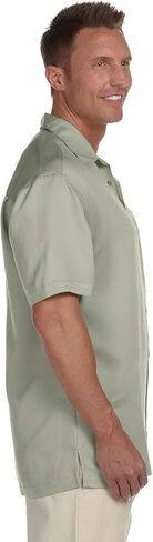 Harriton Men's Camp Shirt, XL, Green Mist in Saudi Arabia
