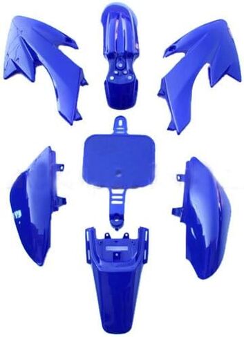 X-PRO Plastic Fender Body Set Kit for CRF50 XR50 Style 50cc 110cc 125cc Pit Bikes, Dirt Bikes (Blue) in Kuwait