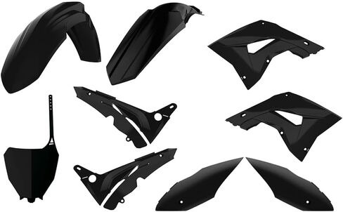 Polisport Motocross (MX) Restyling Kit for Honda CR125/250 (2004-07) Dirt Bike – OEM Quality, Durable, Flexible & Perfect Fit – Black in Saudi Arabia