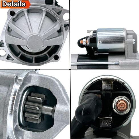 12V 9T 1.7Kw 15221-63014 Starter Motor Compatible with Kubota Excavator KX121-2 for Kubota Tractor L175 L175F L185 L185DT L185F L2350DT L2350F #17311-63010 15221-63016 15221-63015 in Saudi Arabia