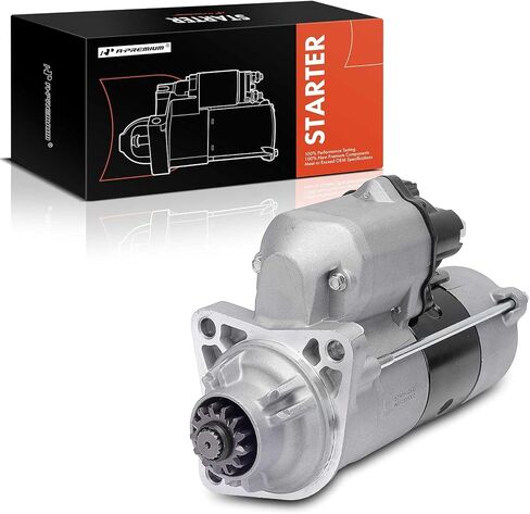 A-Premium Starter Motor Compatible with Ram 2500 2011-2019, 3500 2011-2018, 4500 2011-2018, 5500 2011-2018 & Ram 2500 3500 2007-2010, Ram 4500 5500 2008-2010, 5.9L 6.7L, 12V 3.0KW 13-Teeth Clockwise in Saudi Arabia