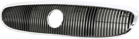 مجموعة شبكة Garage-Pro لـ BUICK CENTURY 03-05 غلاف بلاستيكي من الكروم / إدراج Ptd-Silver أسود in Saudi Arabia