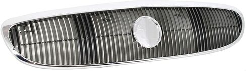 مجموعة شبكة Garage-Pro لـ BUICK CENTURY 03-05 غلاف بلاستيكي من الكروم / إدراج Ptd-Silver أسود in Saudi Arabia