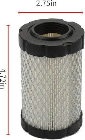 متوافق مع (عبوة من 2) فلتر هواء مع فلتر وقود لجون ديري MIU14395 D100 D105 D110 D130 Z225 Z235 Z255 X124 L105 L107 E100 E120 E130 Husqvarna in Kuwait