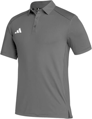 adidas Mens Classic Aeroready Short Sleeve Shirt Casual Casual - Grey in Saudi Arabia