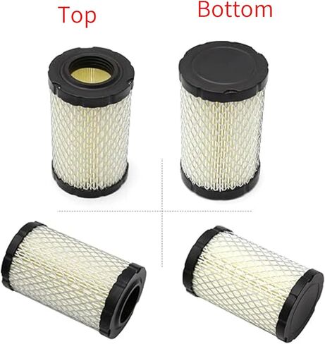 متوافق مع (عبوة من 2) فلتر هواء مع فلتر وقود لجون ديري MIU14395 D100 D105 D110 D130 Z225 Z235 Z255 X124 L105 L107 E100 E120 E130 Husqvarna in Kuwait