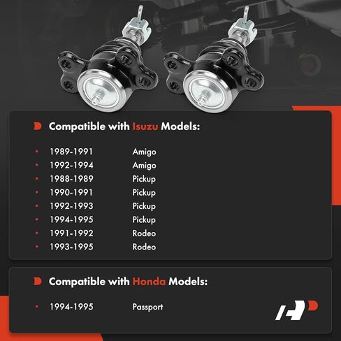 A-Premium 2 × وصلة كروية علوية أمامية، متوافقة مع Isuzu Pickup 1988-1995، Amigo 1989-1994، Rodeo 1991-1995 & Honda Passport 1994-1995 in Saudi Arabia