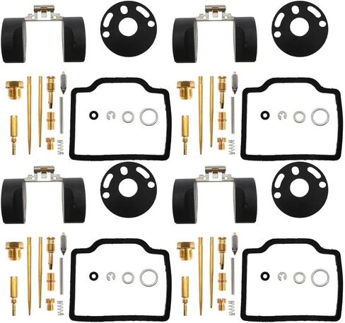 4 قطعة مجموعات إصلاح المكربن ​​استبدال لهوندا CB750 1969 1970-1974 CB750K 1975 1976 طقم إعادة بناء الكربوهيدرات مع تعويم in Saudi Arabia