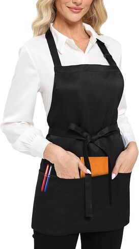 Argstar Unisex Adjustable Three Pocket Apron-Chef Kitchen Cooking，Restaurant Server in Saudi Arabia