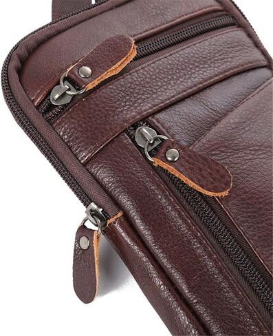 Shoulder Bag Men Multi-function Sling Black in Saudi Arabia