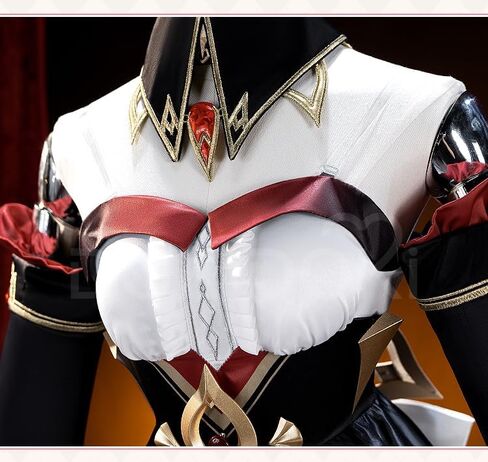 أزياء كيرا كيرا جينشين ساندرون التأثيرية Doki-N Game Genshin Fatui Harbinger Sandrone فستان خادمة لطيف زي الهالوين in Saudi Arabia