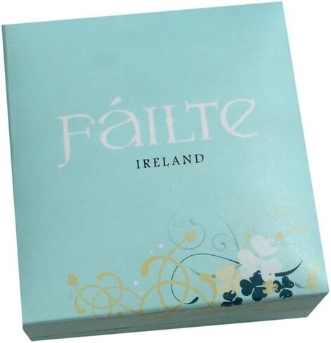 Trinity Knot Stud Earrings Silver Plated with Pearl Made in Ireland by Solvar in Kuwait