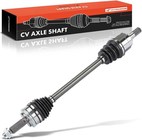 A-Premium CV Axle Shaft Assembly - Compatible with Hyundai Veloster 2014 2015 2016 2017, L4 1.6L, Manual Transmission, Naturally Aspirated - Front Left Driver Side, Replace# 495002V000 in Saudi Arabia