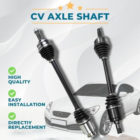 Pair (2) Front CV Axle Shaft Assembly CV Joint Replacement for Ford Escape 2.5L 2013 2014 2015 2016 2017 2018 Constant Velocity Axle DriveShaft Driver and Passenger Side - Brhaspatip in Saudi Arabia