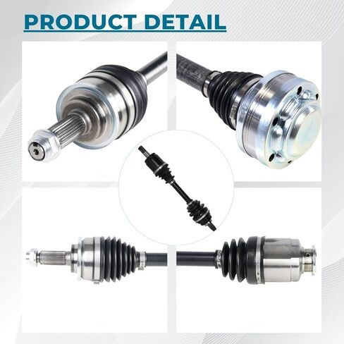 Pair (2) Front CV Axle Shaft Assembly CV Joint Replacement for Ford Escape 2.5L 2013 2014 2015 2016 2017 2018 Constant Velocity Axle DriveShaft Driver and Passenger Side - Brhaspatip in Saudi Arabia