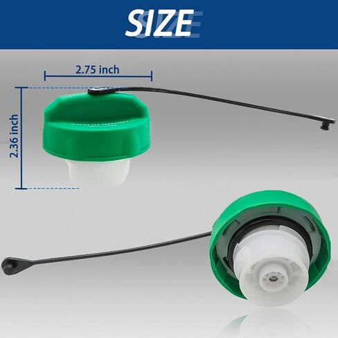 Diesel Gas Cap Fuel Cap 52013994AB for Jeep Dodge Ram 1500 2500 3500 4500 5500 ProMaster Liberty Wrangler Grand Cherokee Fuel Tank Cover Cap Replacement 68109840AA 2005-2022 in Kuwait