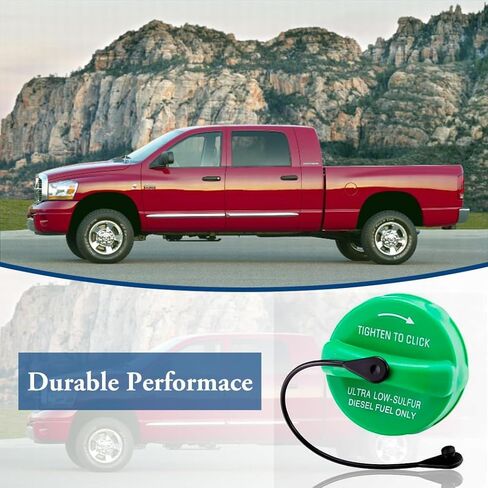 Diesel Gas Cap Fuel Cap 52013994AB for Jeep Dodge Ram 1500 2500 3500 4500 5500 ProMaster Liberty Wrangler Grand Cherokee Fuel Tank Cover Cap Replacement 68109840AA 2005-2022 in Kuwait