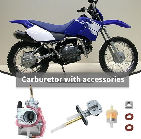 Anxingo TTR90 استبدال المكربن ​​لياماها TTR90 2000-2003 TTR90E 2003-2006 مع صمام الوقود، يستبدل 5HN-14101-00-00 5HN-14101-10-00 in Saudi Arabia