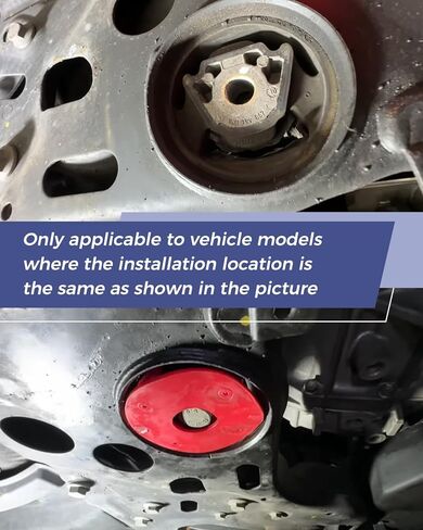 Engineering Dog Bone Engine Mount Insert Kit Fit for VW Golf GTI Rabbit MK5 2.0TSI, Fit for Audi A3 Q3 TT MK2, with Motor Mount Bolt Washer in Saudi Arabia