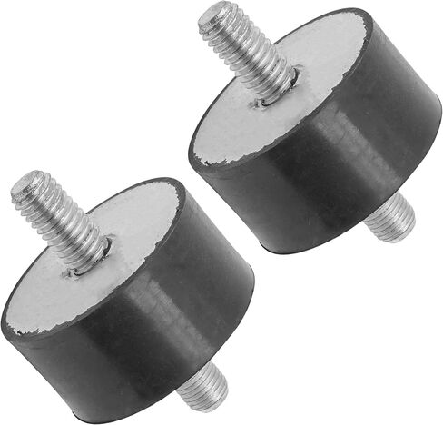 Caltric Set of 2 Rear Engine Mount Rubber Isolators Compatible with Polaris Ranger XP 700 2005-2007 in Saudi Arabia