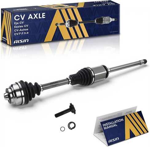 AISIN CVABM-00039 مجموعة عمود المحور الأمامي للركاب - متوافقة مع BMW 528i xDrive 12-16، 535d xDrive 14-16، 535i xDrive 11-16، 640i xDrive 14-18، 640i xDrive Gran Coupe 14-19 in Saudi Arabia