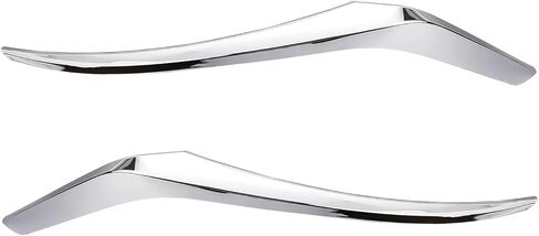 2 قطعة زخرفة الشبكة الأمامية من الكروم الجانب الأيسر والأيمن مناسبة لنيسان ألتيما 2023 2024 2025 للسائق والركاب المصد الجانبي للشواية يحل محل 620759HF0A 620749HF0A in Kuwait