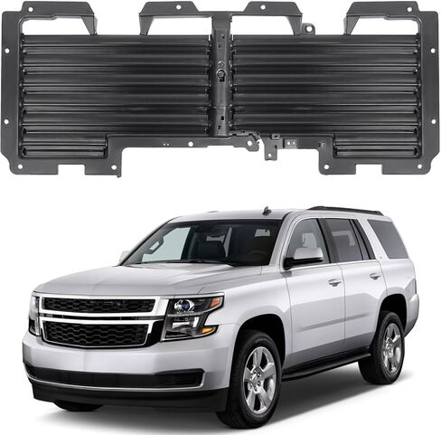 JOLONG Front Active Grille Air Shutter W/O Motor for 2015-2020 Chevrolet Suburban Tahoe，Cadillac Escalade ESV，GMC Yukon，XL/DENALI Replacement for 84378163 GM1206125 in Kuwait