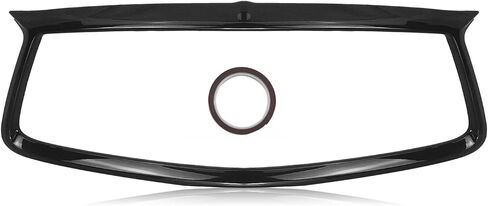 Front Bumper Grille Grill Cover Trim For Infiniti Q60 2017-2022 Coupe Glossy Black in Kuwait