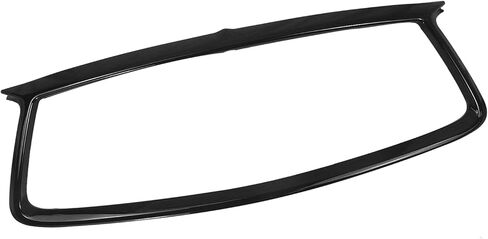 Front Bumper Grille Grill Cover Trim For Infiniti Q60 2017-2022 Coupe Glossy Black in Kuwait