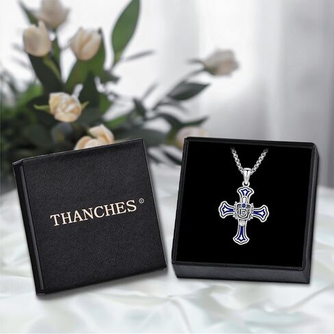 Daylight Cross Vampire Necklace for Men Women, 925 Sterling Silver Daylight Walking Signet Damons Cross Pendant Necklace Vampire Merch Charm Decor Jewelry Gifts for Fans in Saudi Arabia