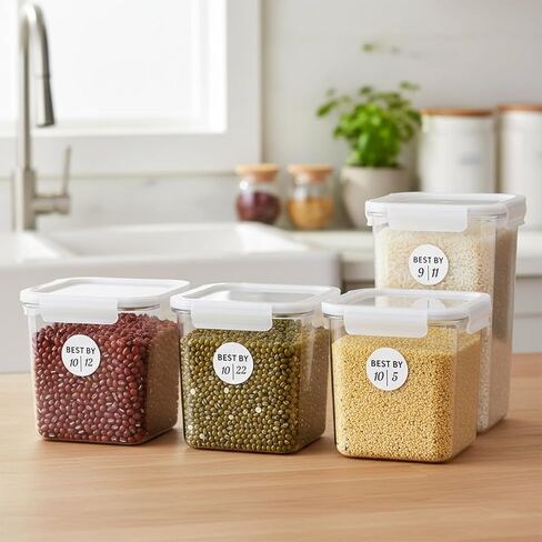 600pieces Expiration Date Stickers Day Dots Food Labels Dot Stickers 1 Inch Waterproof Spice Labels Sticker for Food Containers Storage Freezer Restaurant Foodsaver Service Prep, Best by Label in Saudi Arabia
